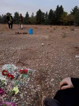Cimetière de Khavaran, octobre 2017 (photo Facebook)