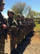 Militaires devant Cizre