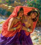 La fuite des baigneuses