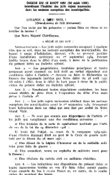 L'image semble être un document ou un texte historique en français. Il aborde des sujets concernant les juifs marocains et leur statut au sein des municipalités. On y trouve des mentions sur les droits et éventuellement des restrictions. Le texte fait référence à une décision prise par une autorité, ainsi qu'à certaines démarches administratives et aux implications pour les habitants concernés. Les détails spécifiques et le contexte précis de la situation sont probablement développés dans le corps du texte.