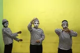 نشاط فني لأطفال الشوارع بالقاهرة، بالتعاون مع مركز القاهرة للرقص المعاصر.