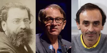 Je ne sais pas qui sont les personnes sur cette image. Toutefois, il semble y avoir trois portraits de différentes époques, chacun montrant un homme avec un style et une expression distincts. Les images peuvent appartenir à des personnes connues dans des contextes variés. Si vous souhaitez plus d'informations sur les styles ou l'ambiance des portraits, n'hésitez pas à demander !