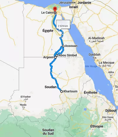 De Khartoum au Caire, l'itinéraire des réfugiés soudanais